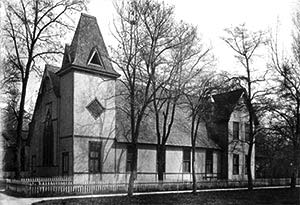 The first Presbyterian Church used from 1880 to 1924.